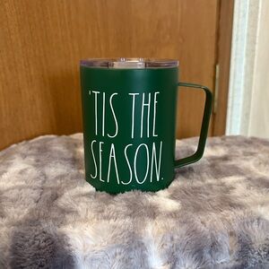 Rae Dunn Green Stainless Steel Mug